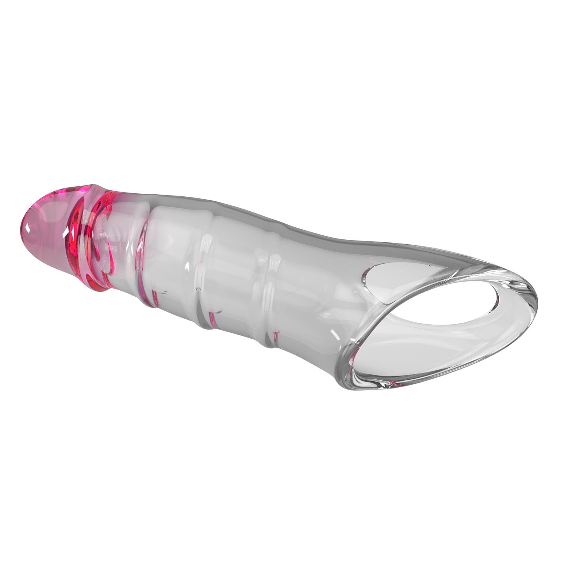 Насадка на пенис Pretty Love  Penis Sleeve Damell, 19.8 см (прозрачный)