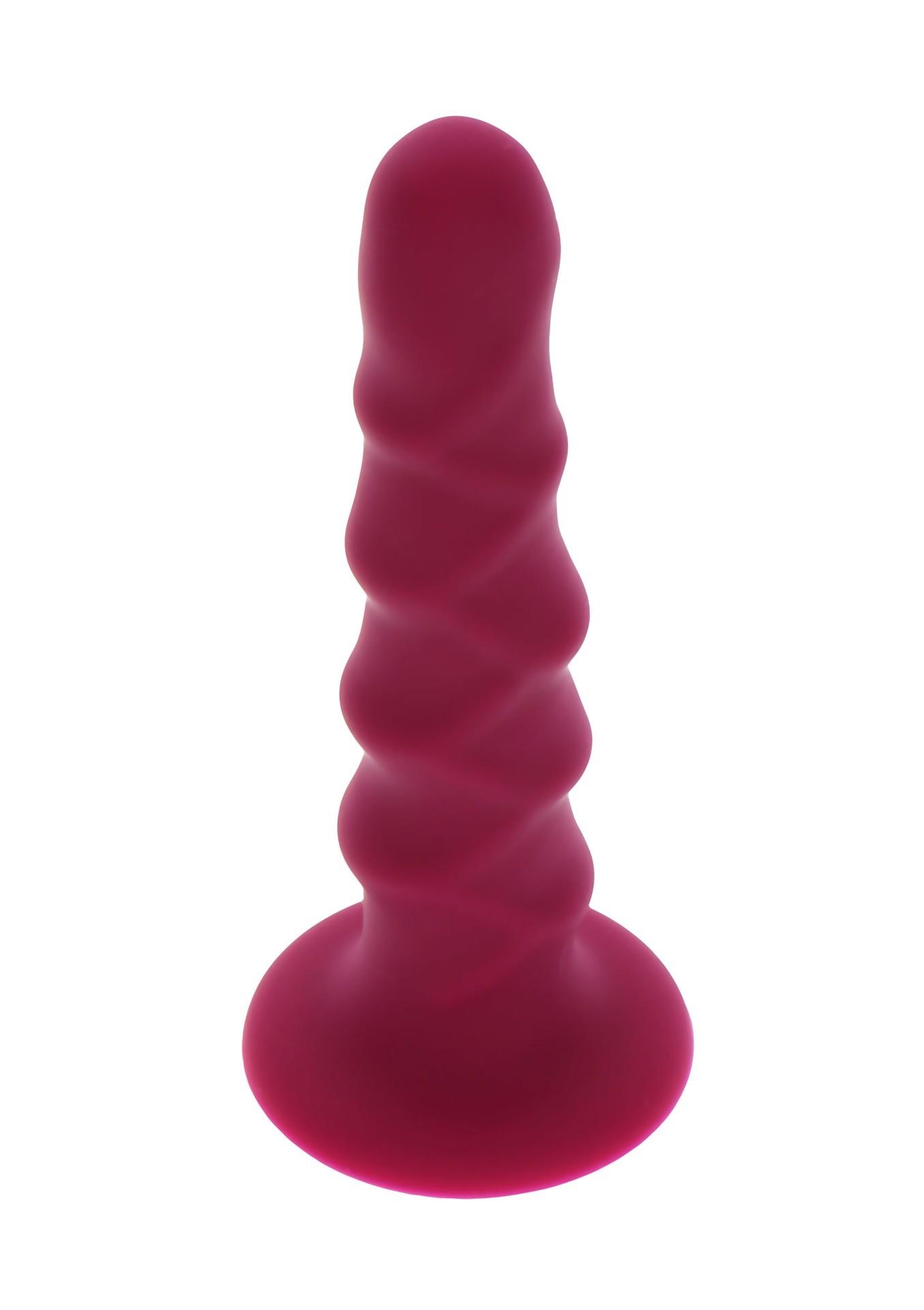 Фаллоимитатор ToyJoy Ribbed Dong 6 Inch, 16 см (розовый)