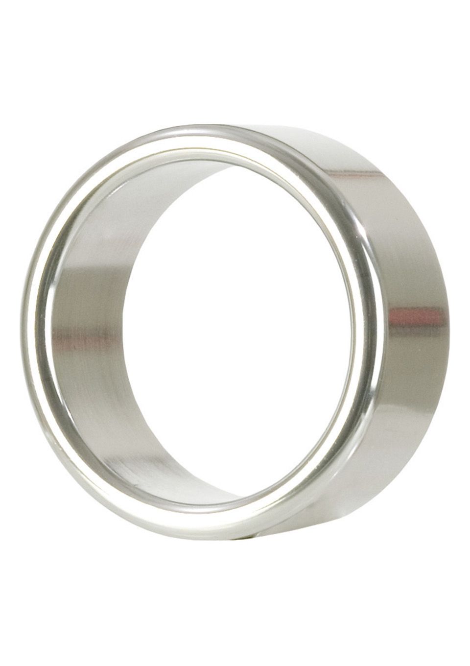 Эрекционное кольцо CalExotics Alloy Metallic Ring, 4 см (серебристый)