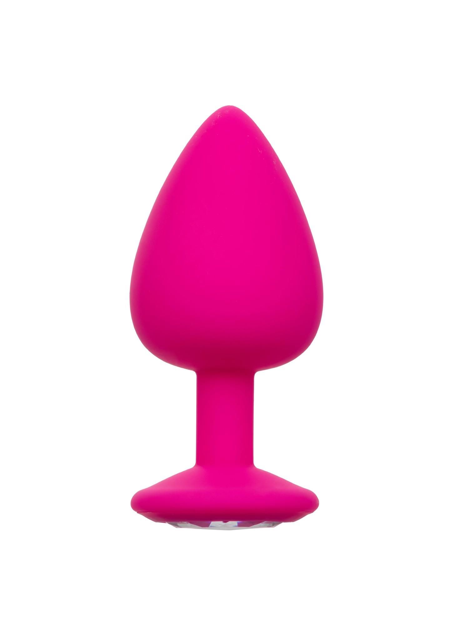 Набор анальных пробок Calexotics Cheeky Gems, 3 шт (розовый)