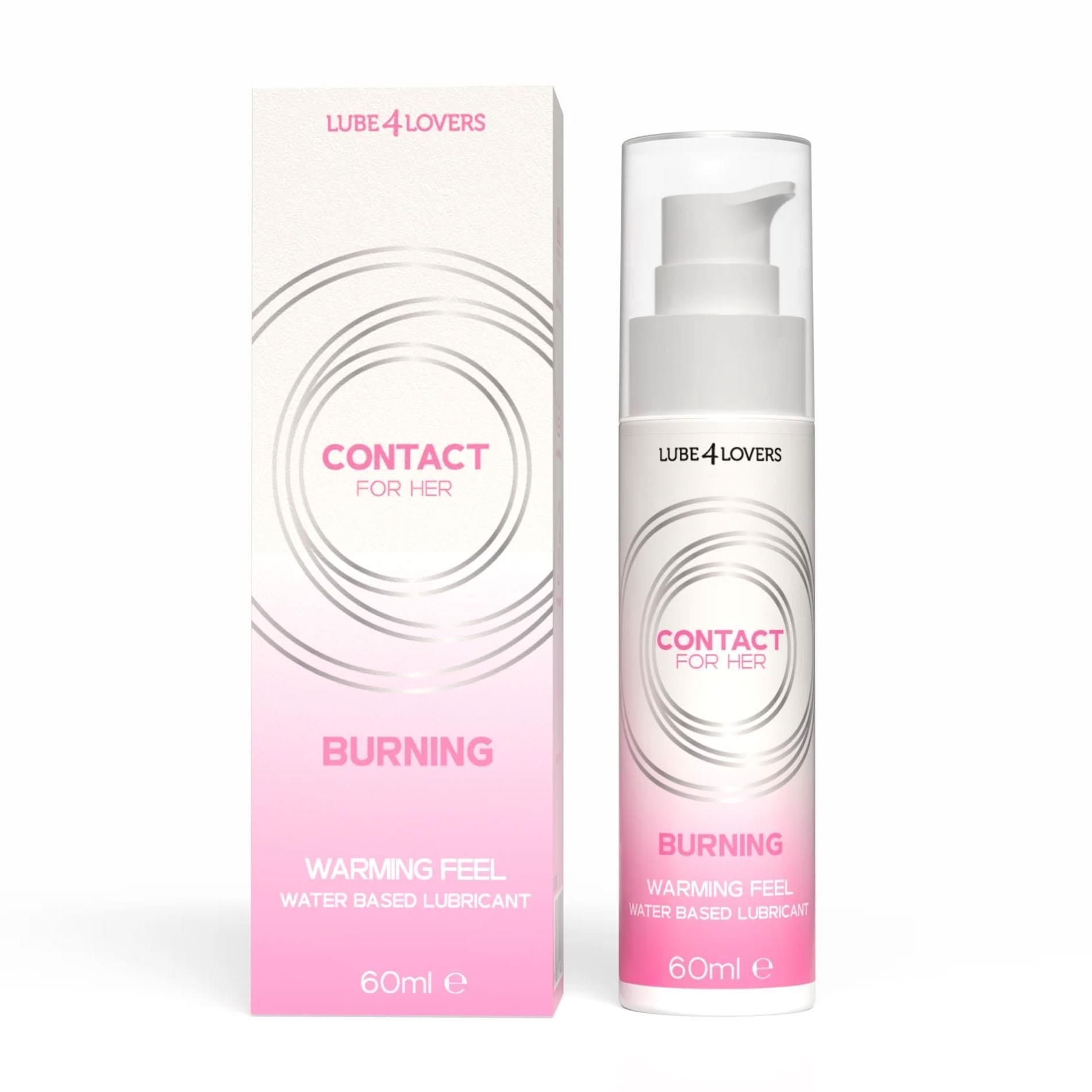 Лубрикант на водной основе Lube4lovers Vaginale Burning, 60 мл