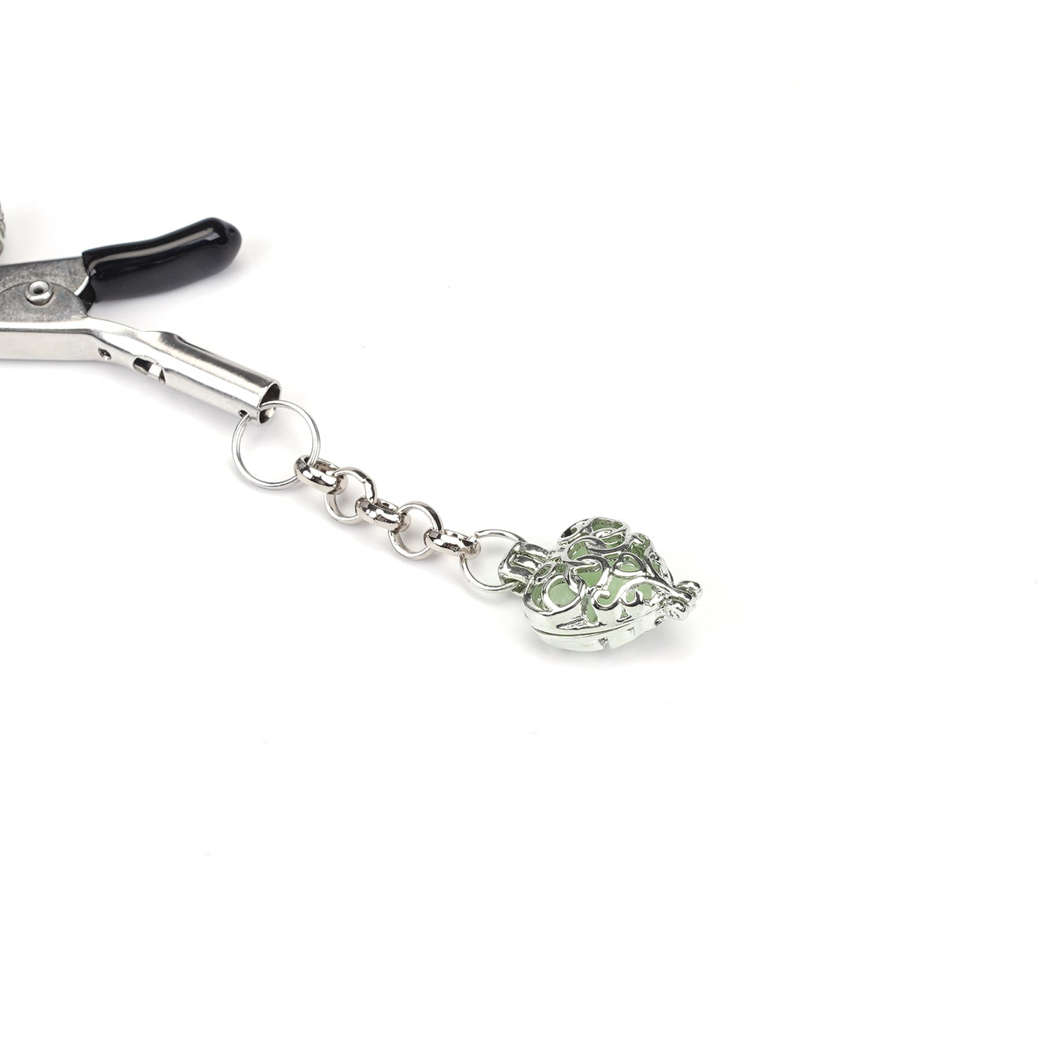 Зажимы для сосков Liebe Seele Glow-in-dark Nipple Clamps (зеленый)