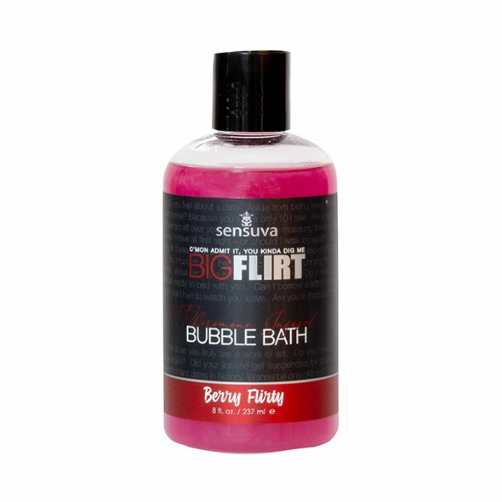 Пена для ванны Sensuva Big Flirt Bubble Bath Berry Flirty, 237 мл