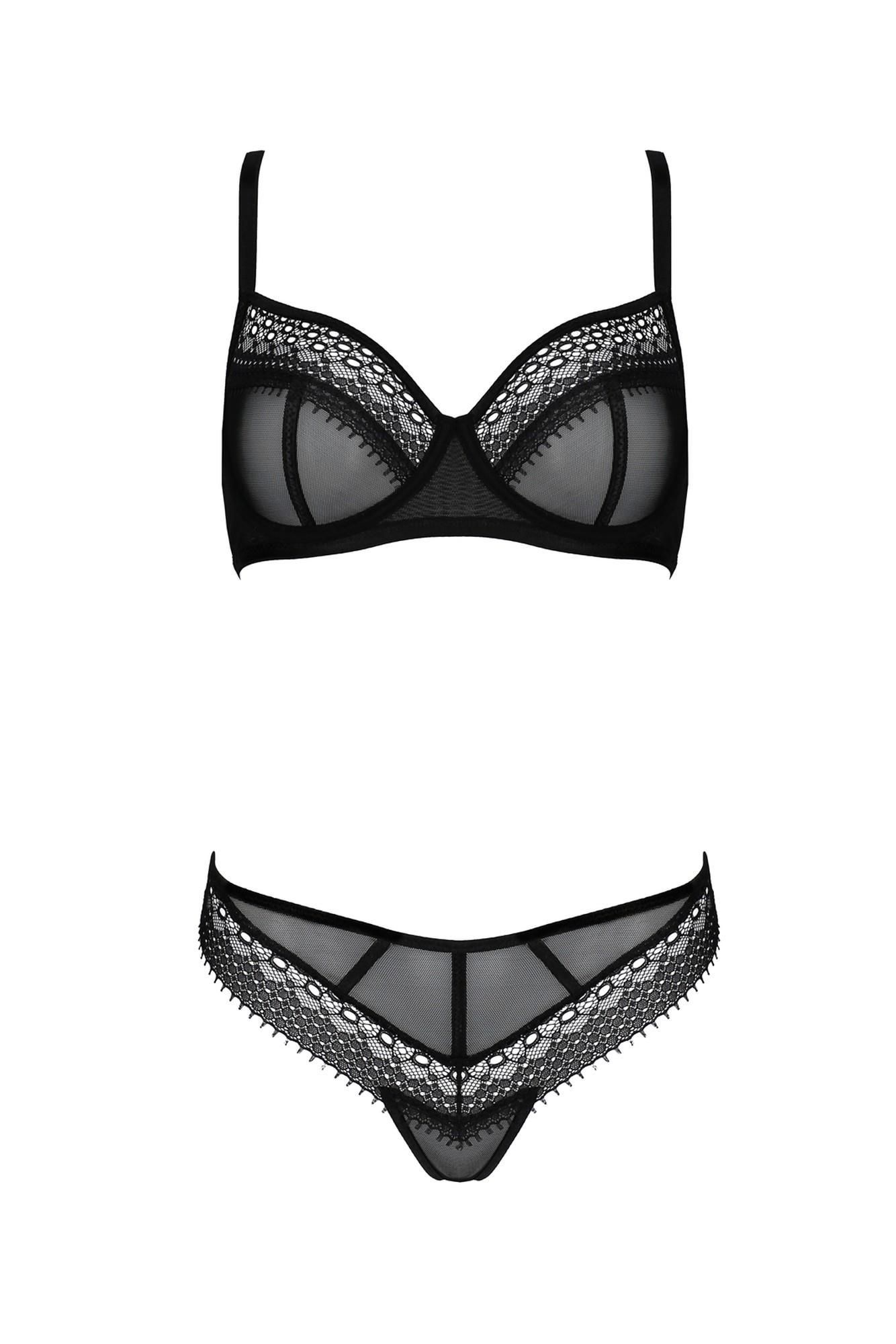 Комплект белья Casmir Denerys, L/XL (черный)
