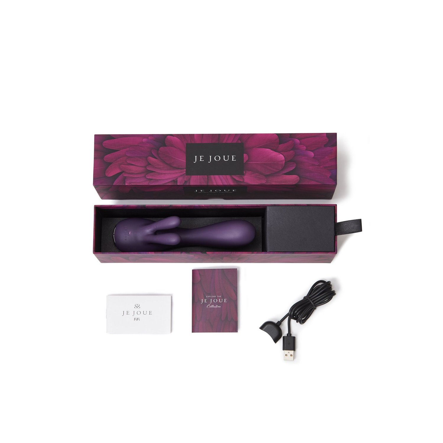Вибратор-кролик Je Joue Fifi, 19 см (фиолетовый)