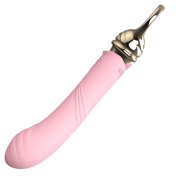 Вибратор Zalo Courage Pre-Heating G-spot Massager, 20,6 см (розовый)