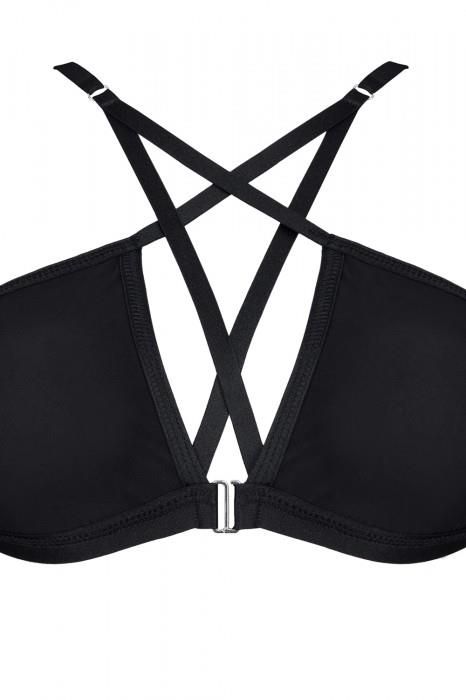 Комплект белья Demoniq LadyX Casilda, M (черный)