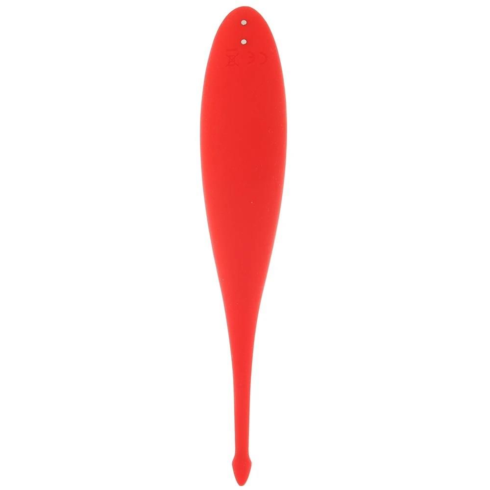 Вибратор для клитора Satisfyer Twirling Fun, 17.5 см (красный)