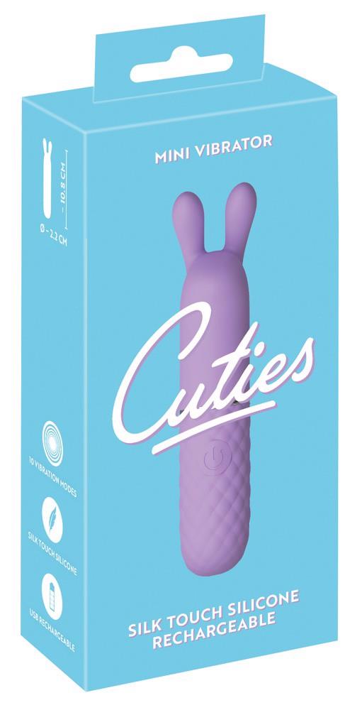 Вибратор Cuties Rabbit Vibe 5.Ge, 10.8 см (фиолетовый)