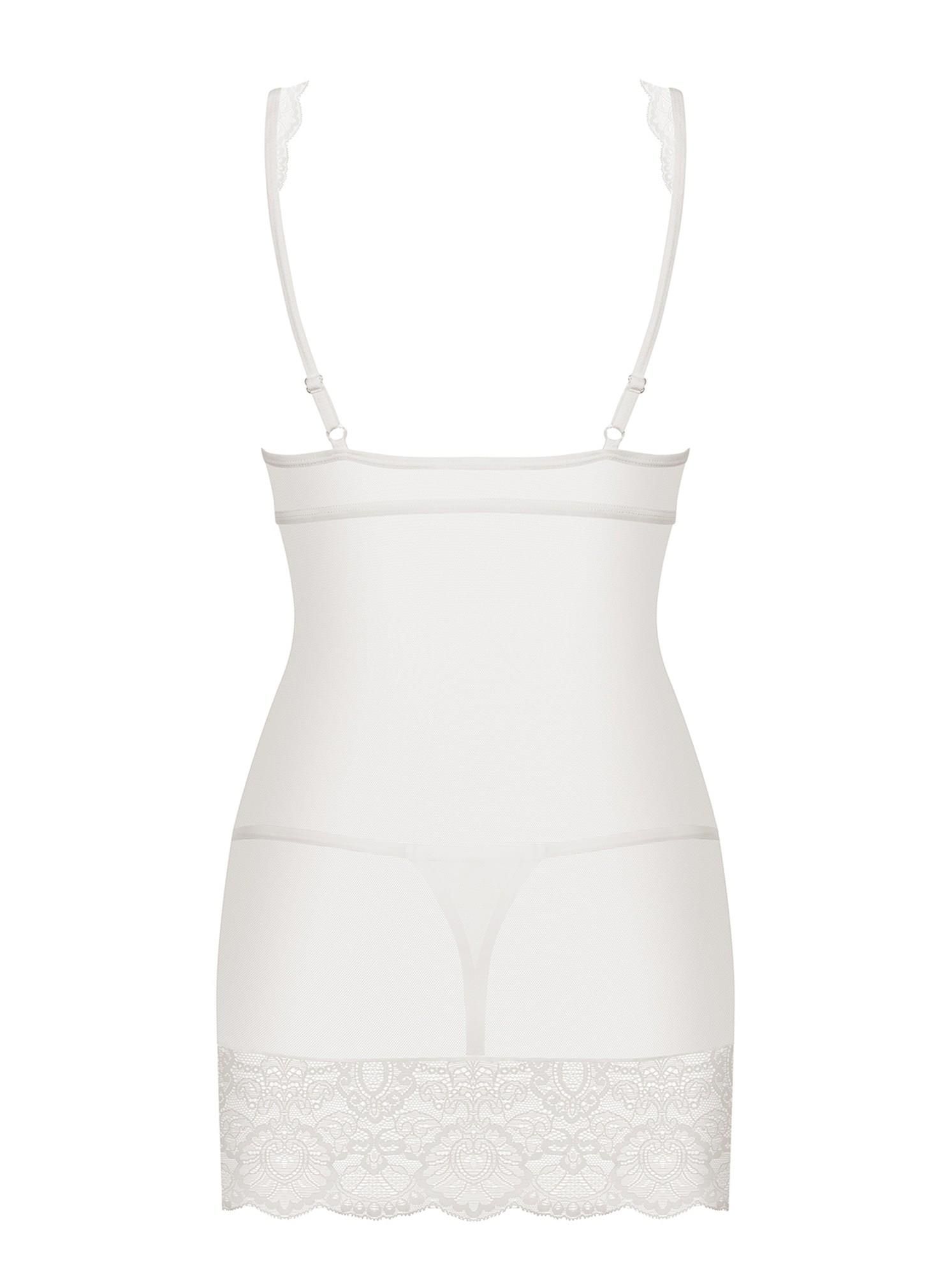 Seksowny komplet Obsessive 853, L/XL (biały)