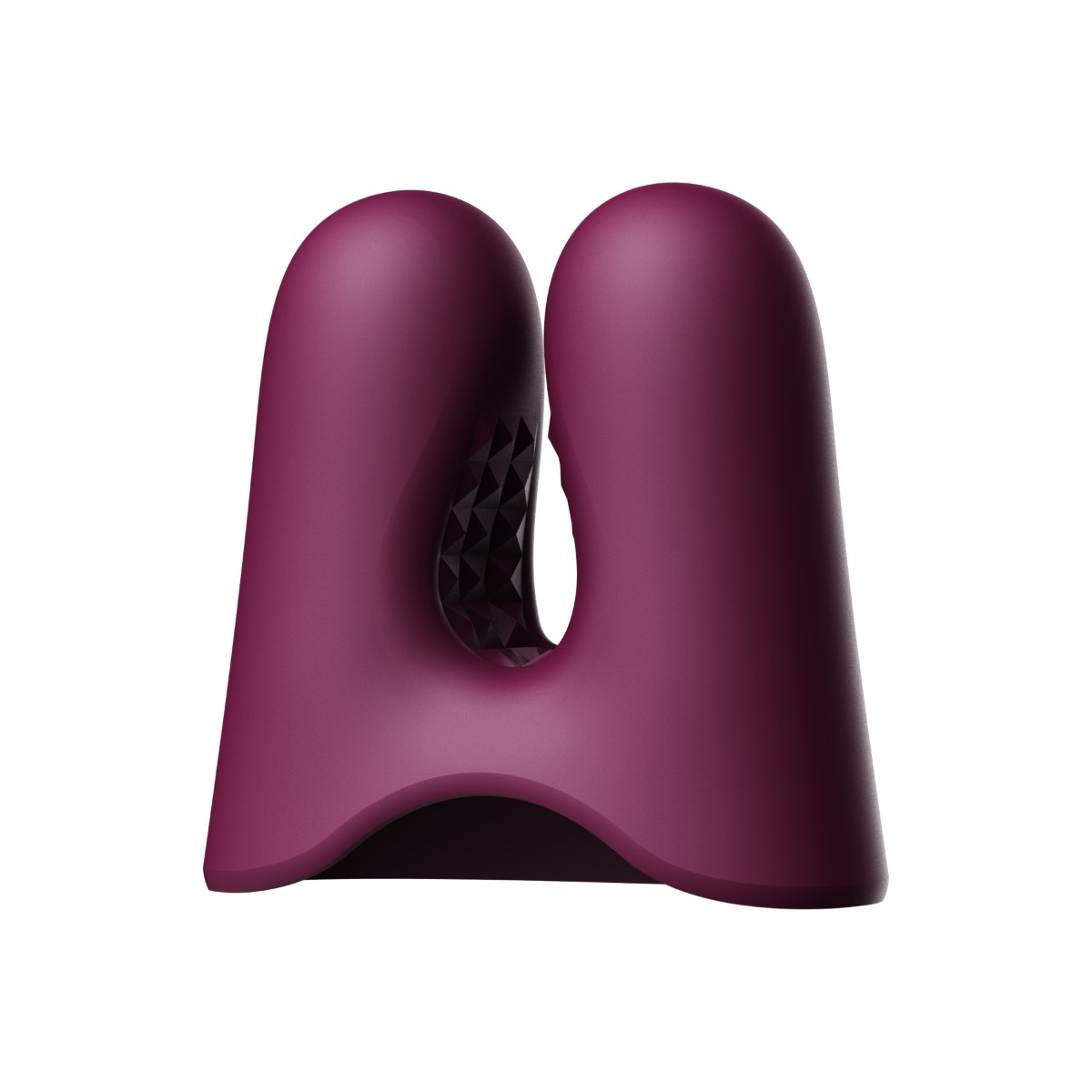 Wibrator piersiowy Zalo Nave Obsidian, 6,3 cm (fioletowy)