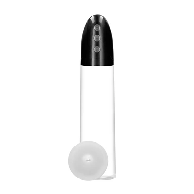 Pumped by Shots Smart Cyber - Automatyczna pompka próżniowa, Przezroczysty, 31 cm