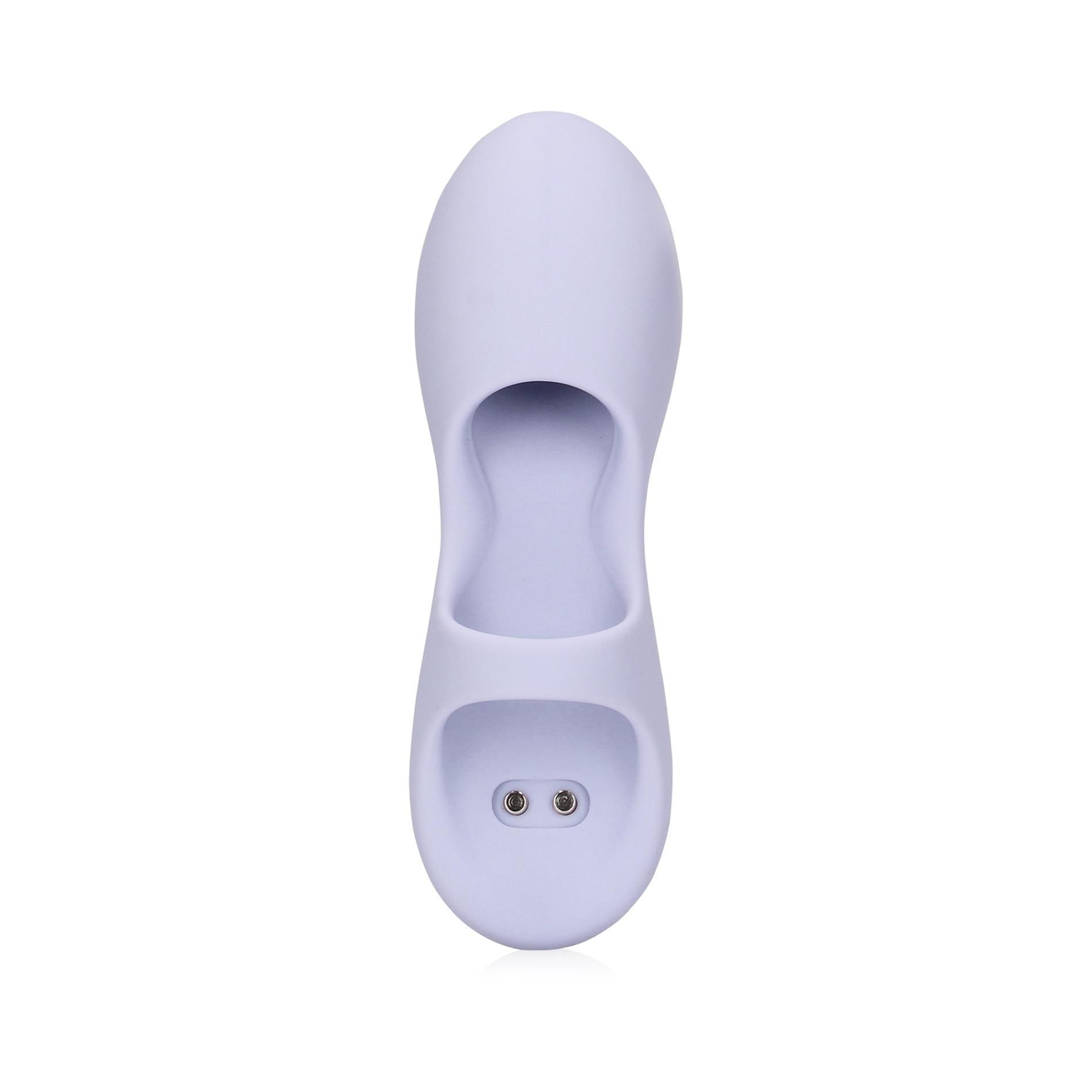 Вибратор на палец Loveline Silicone Finger, 10.7см (сиреневый)