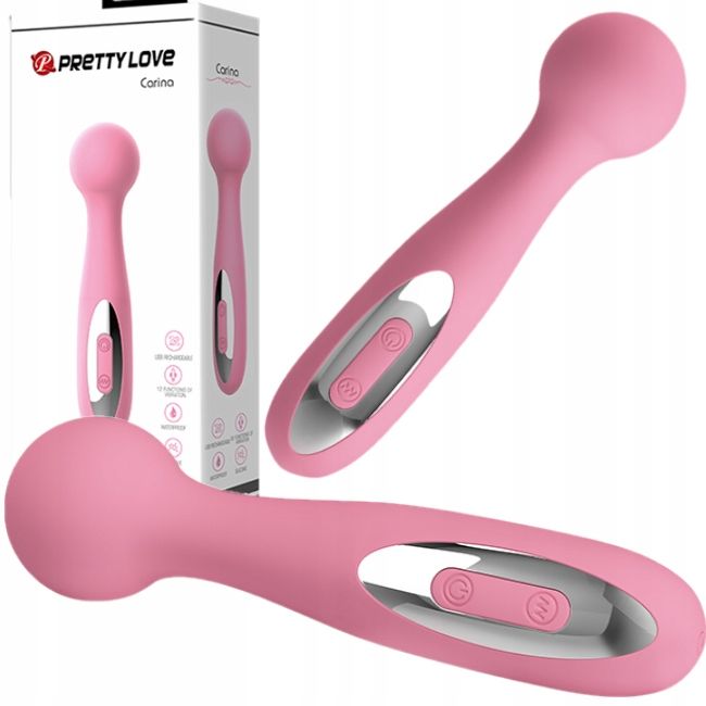 Вібратор Pretty Love Carina Vibrator Light, 15 см (рожевий)