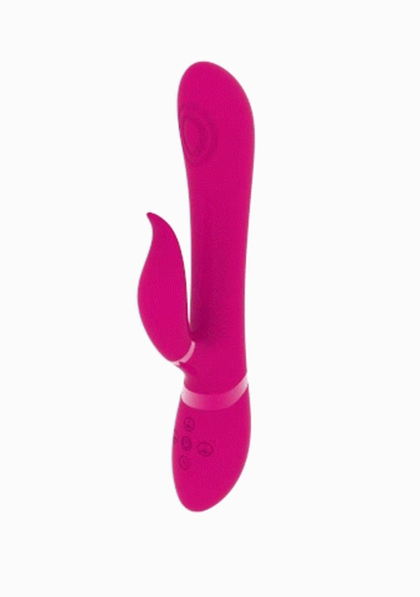 Vive Etsu - Wibrator królik, Różowy, 22.3 cm