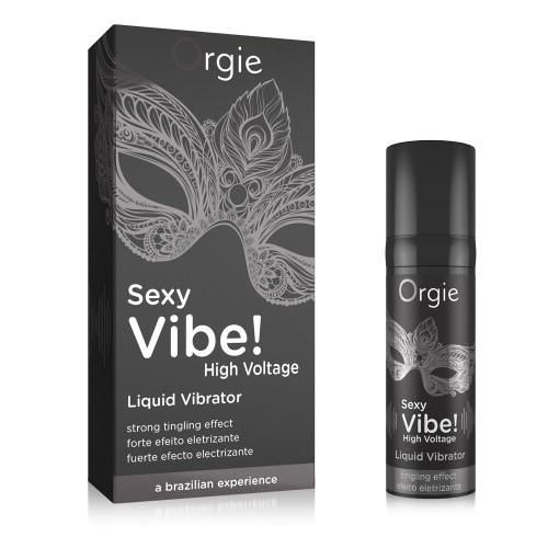 Жидкий вибратор Orgie Sexy Vibe! High Voltage, 15 мл