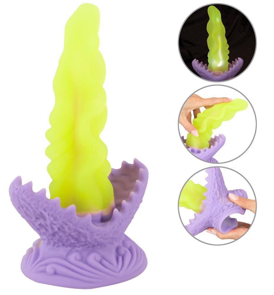Фаллоимитатор Beasty Cocks Passion Plant, 22 см (мульти)