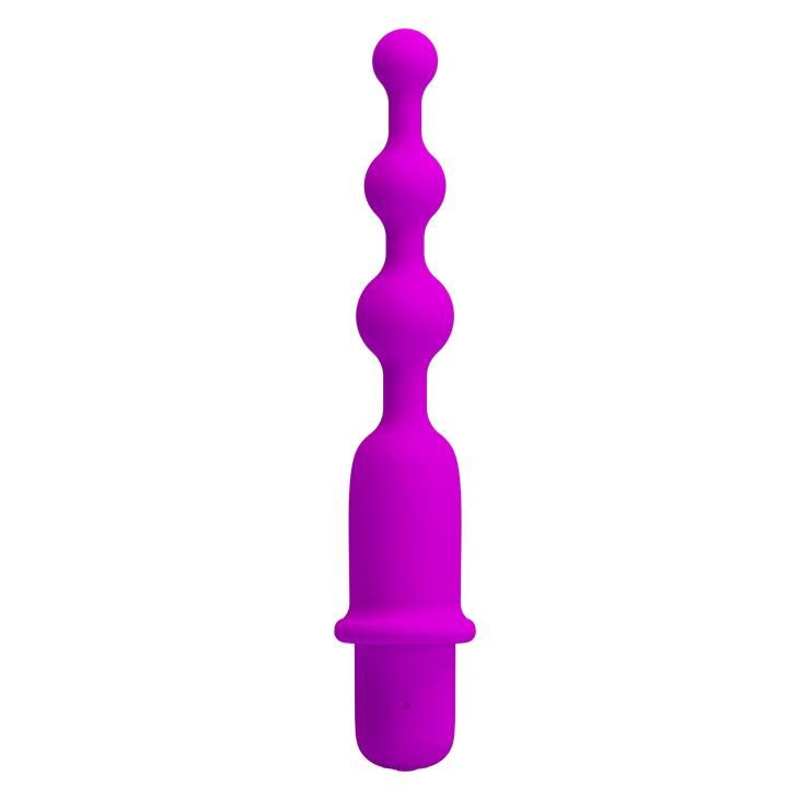 Анальна пробка Pretty Love Hermosa Anal Beads, 13,7 см (фіолетовий)