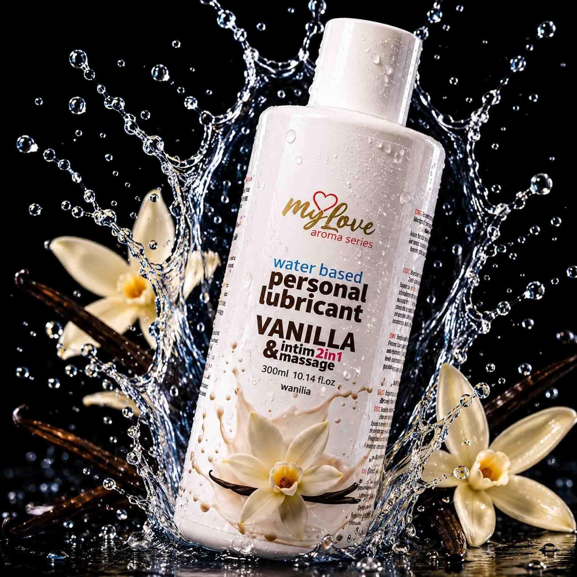 Lubrykant MyLove Aroma Series Intim&Massage 2w1 Vanilla, 300 ml