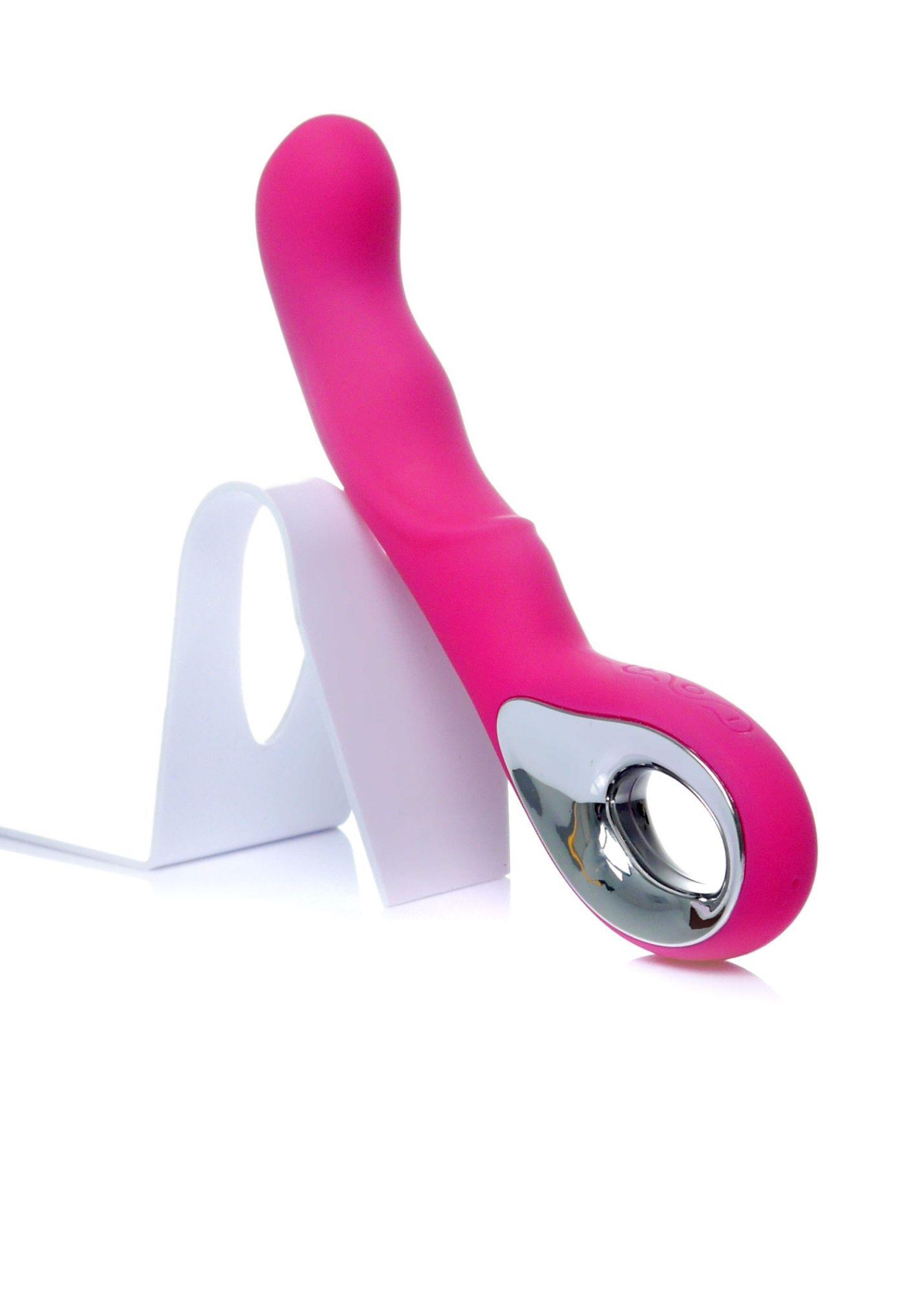 Вибратор B-Series Magic G-Spot, 20 см (розовый)