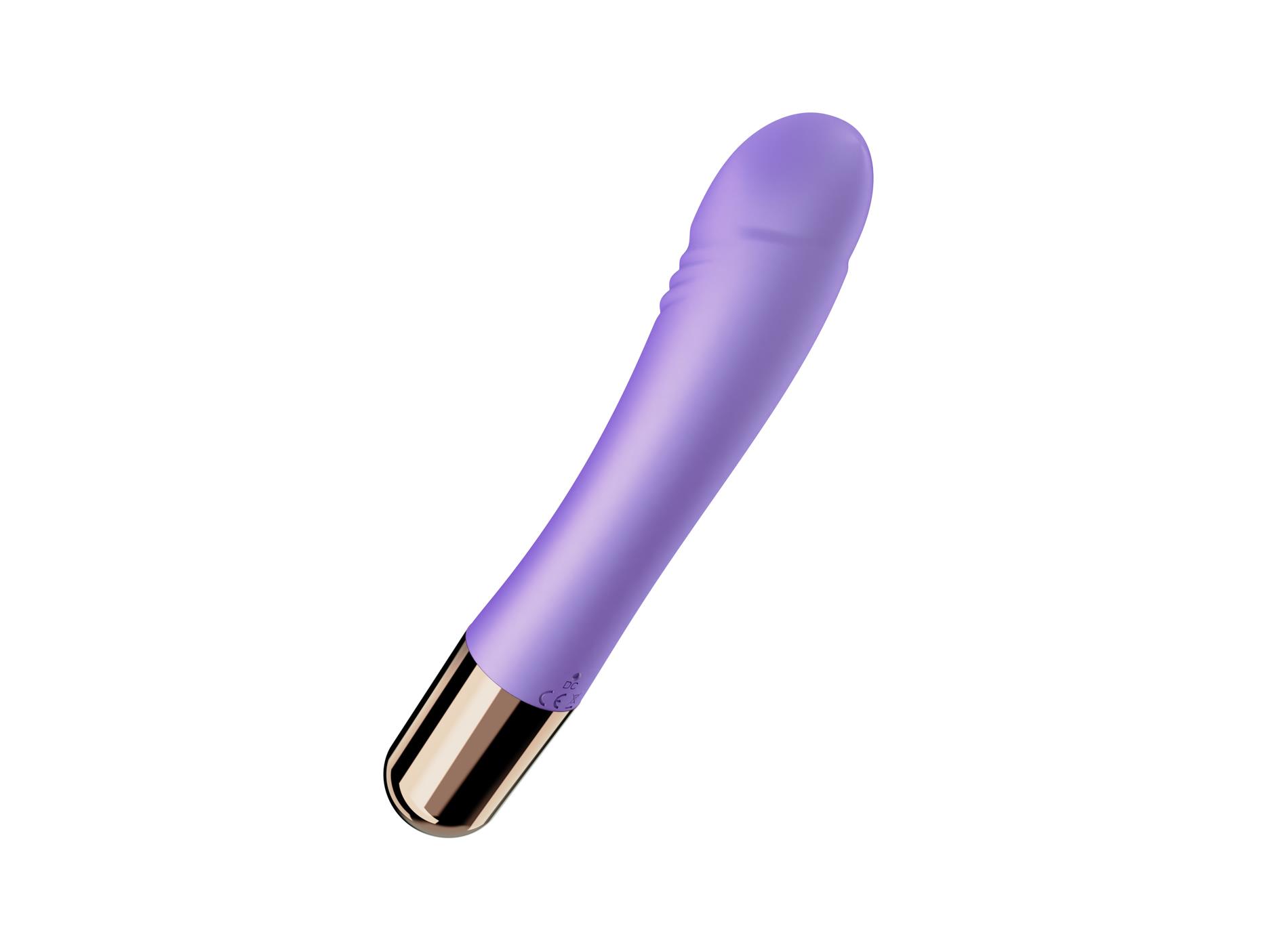 Вибратор Fantasy Machaon Thrusting Vibrator, 18,5 см (фиолетовый)