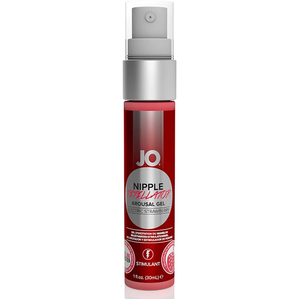 Стимулирующий гель для сосков System JO Nipple Titillator Strawberry, 30 мл