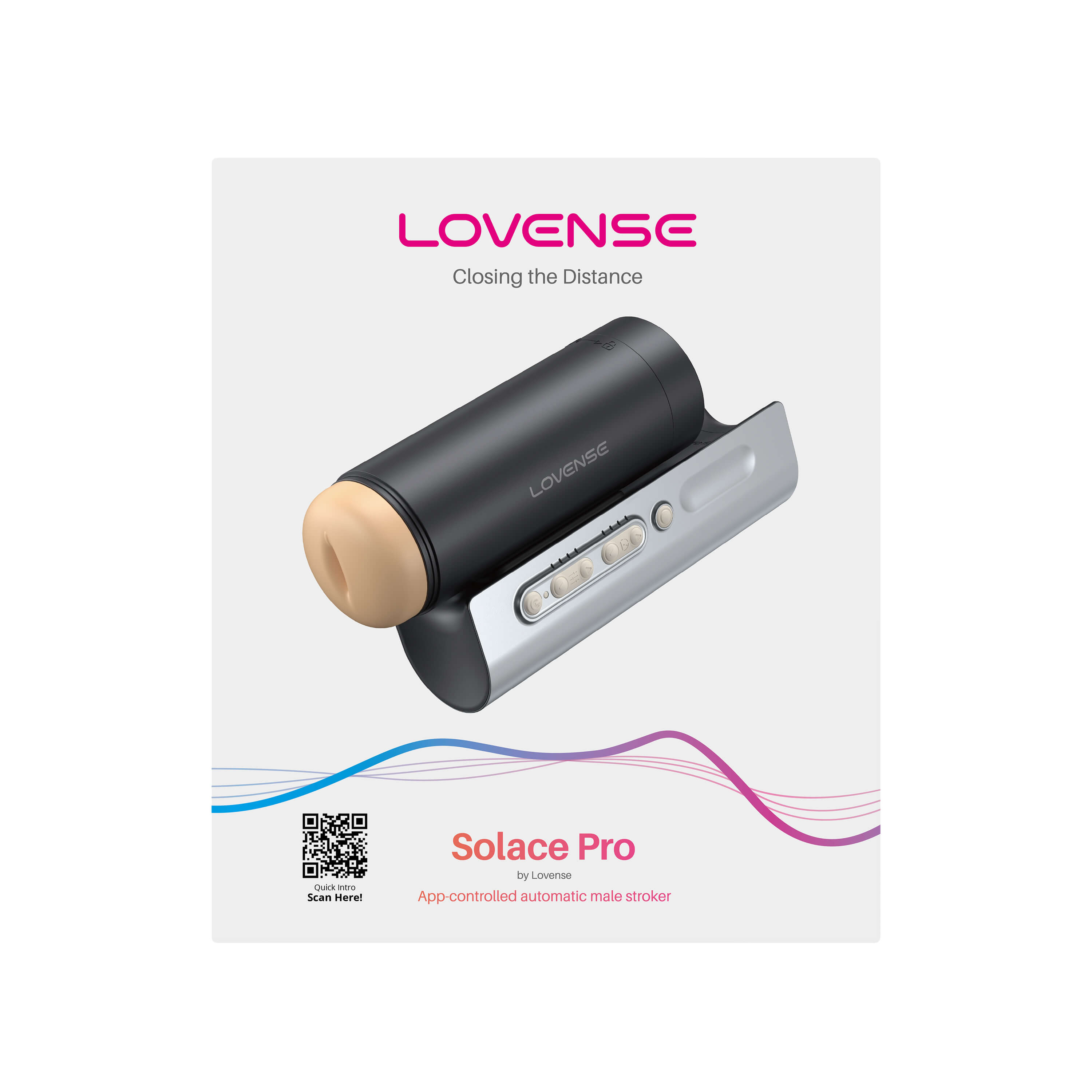 Автоматичний мастурбатор Lovense Solace Pro (прозорий)