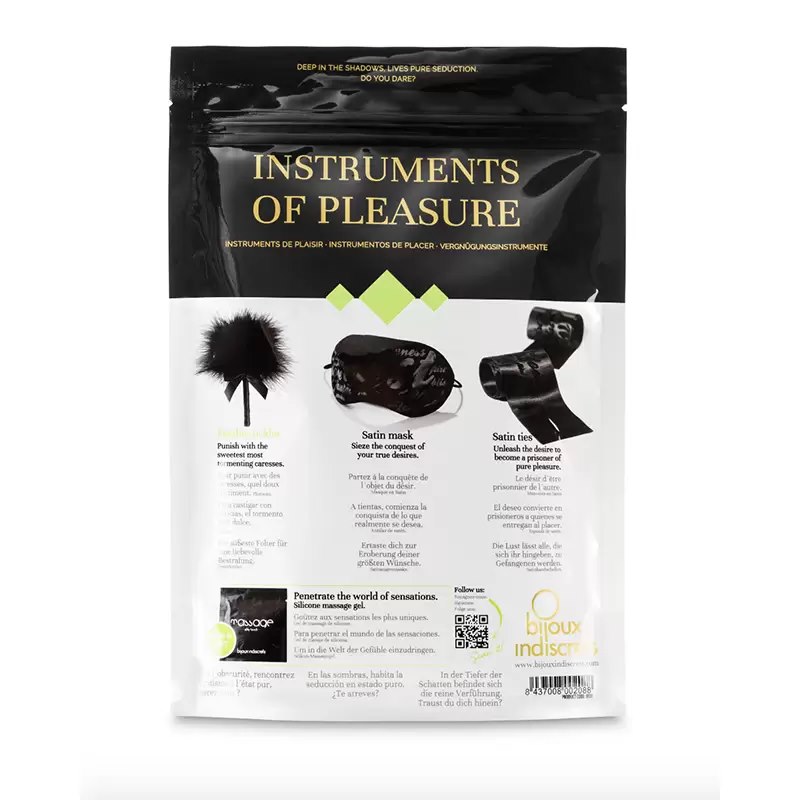 Набор Bijoux Indiscrets Instruments of Pleasure Green, 5 шт (черный)
