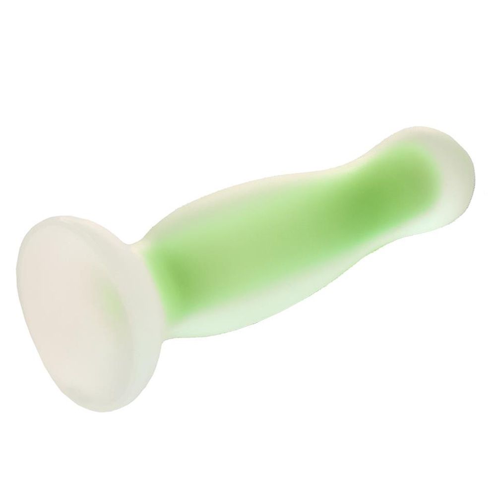 Korek analny Radiant Glow In The Dark Small, 11 cm (zielony)