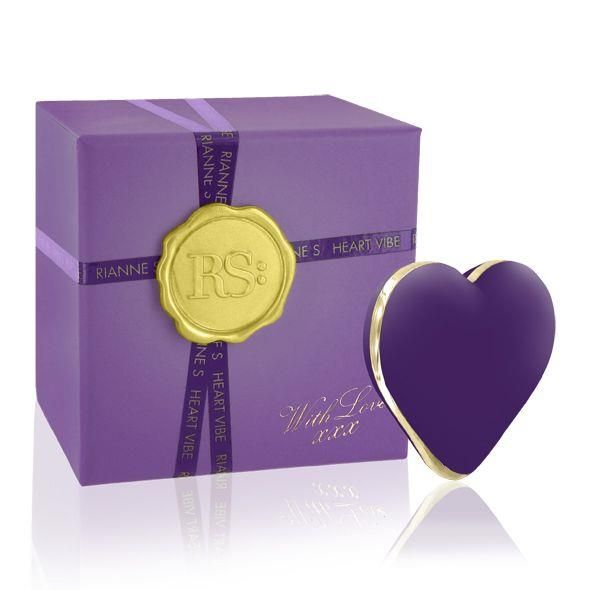 Вибратор Rianne S Heart, 5,5 см (фиолетовый)