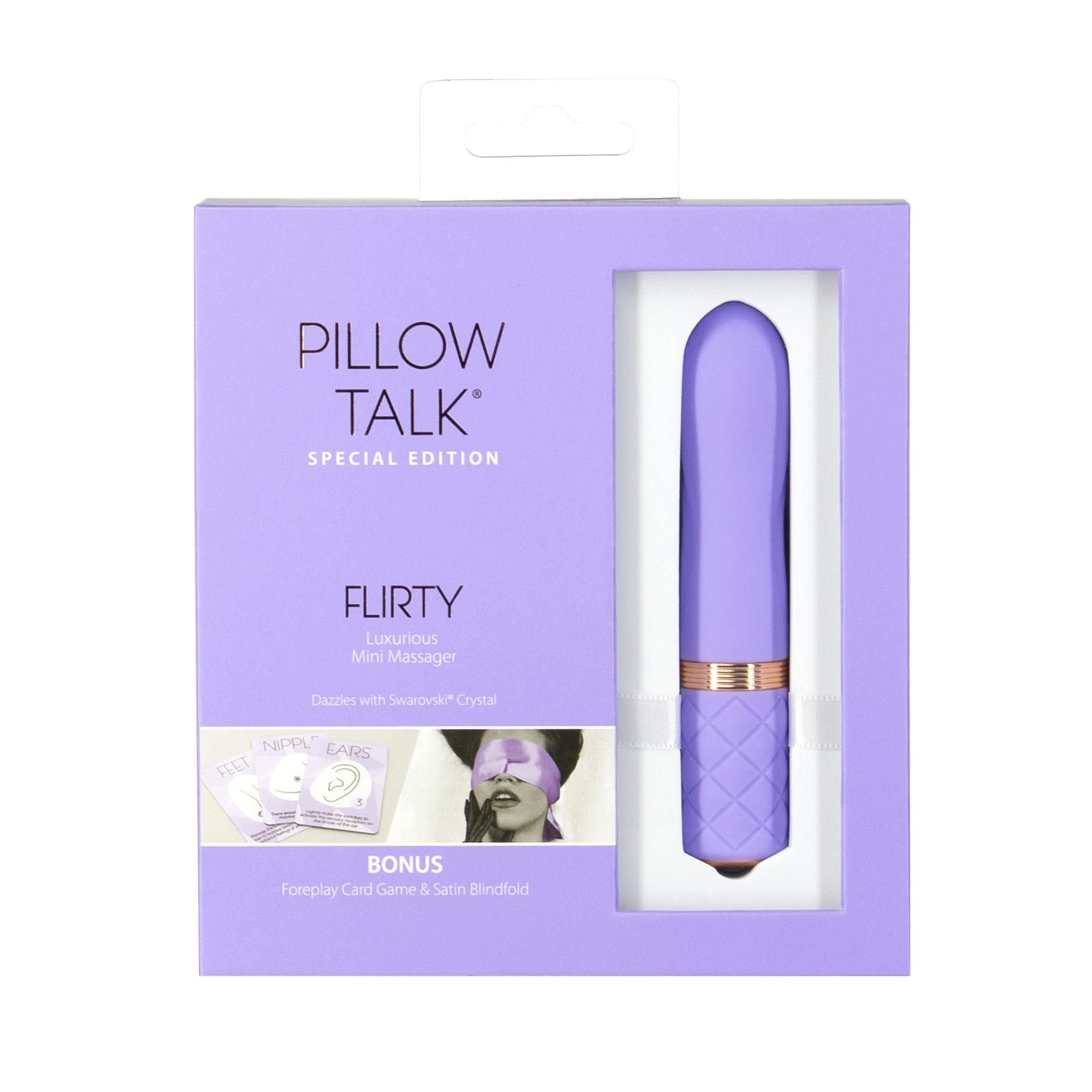 Вибратор Pillow Talk Flirty Special Edition, 11 см (фиолетовый)