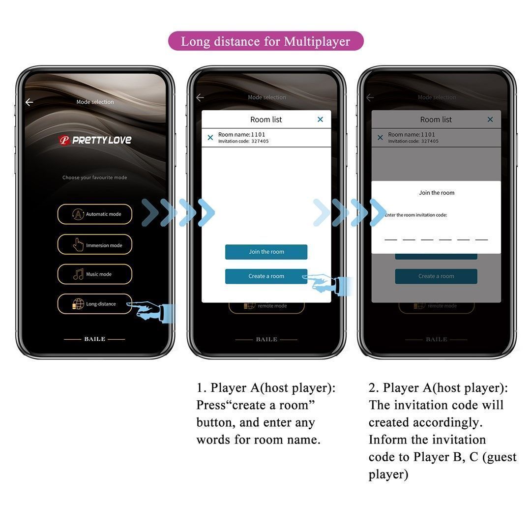 Wibrujące jajko Pretty Love Abner, 7,2 cm (fioletowe)