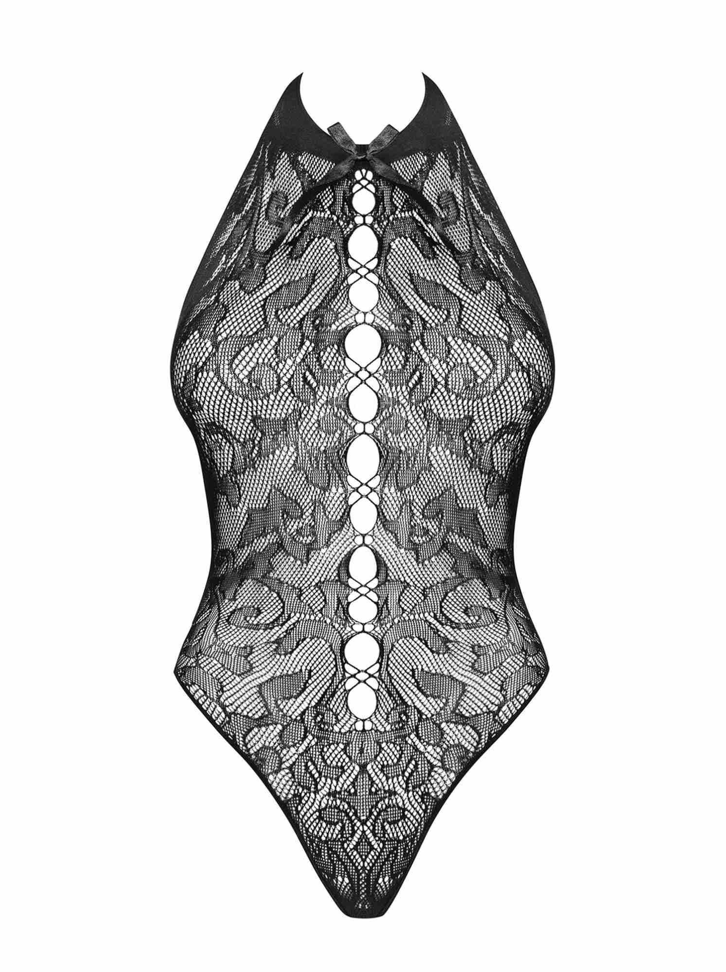 Эротический боди Obsessive B119, S/M/L (черный)