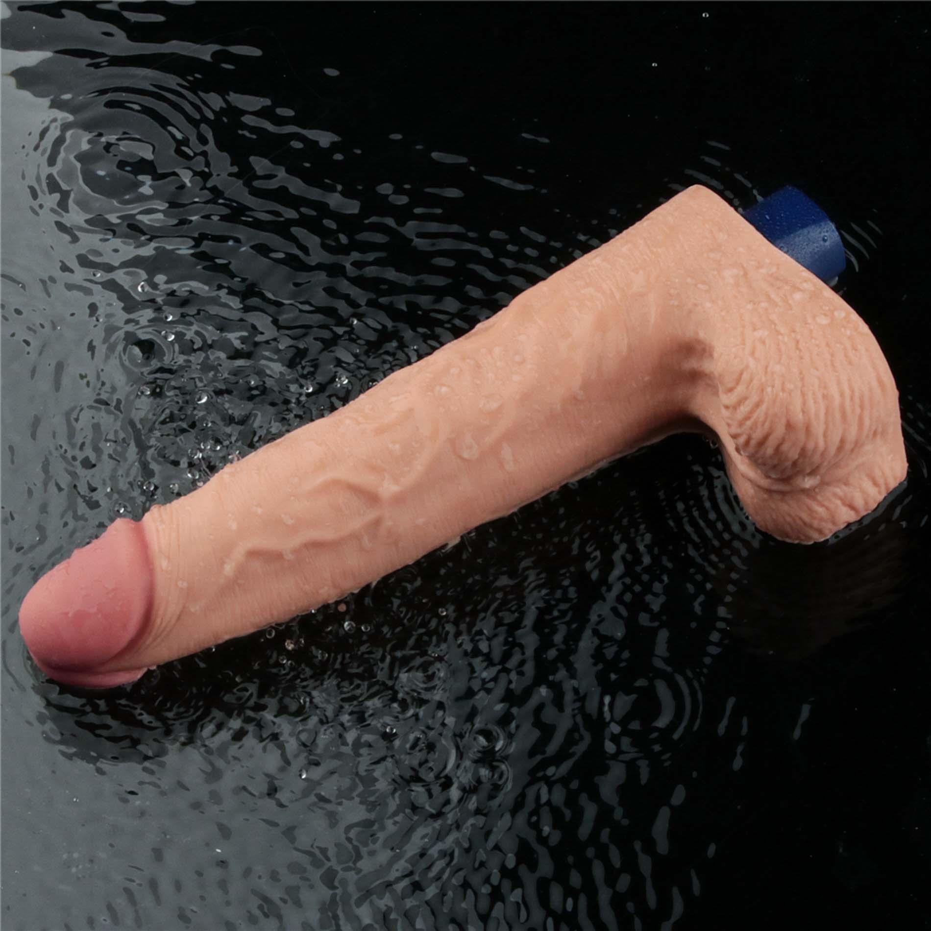 Вибратор Lovetoy Real Softee 10", 25.5 см (телесный)