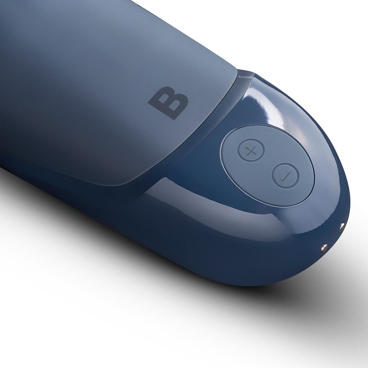 Мастурбатор с вибрацией Boners Vibrating Blow Job Simulator (серый)