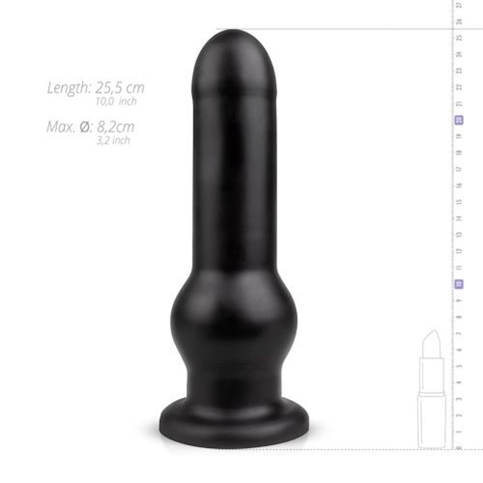 Фаллоимитатор EasyToys Tactical, 25.5 см (черный)