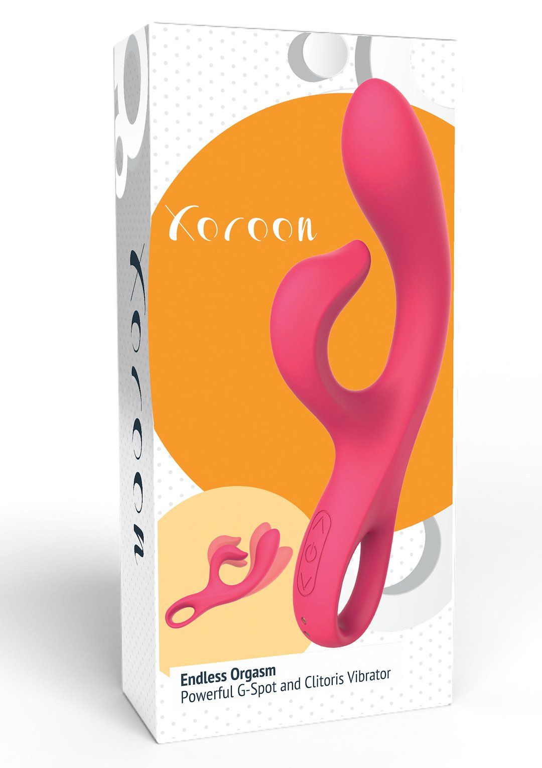 Wibrator królik Xocoon Endless Orgasm, 21 cm (różowy)