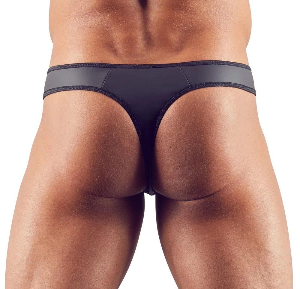 Мужские трусы-стринги Svenjoyment Underwear, L (черный)