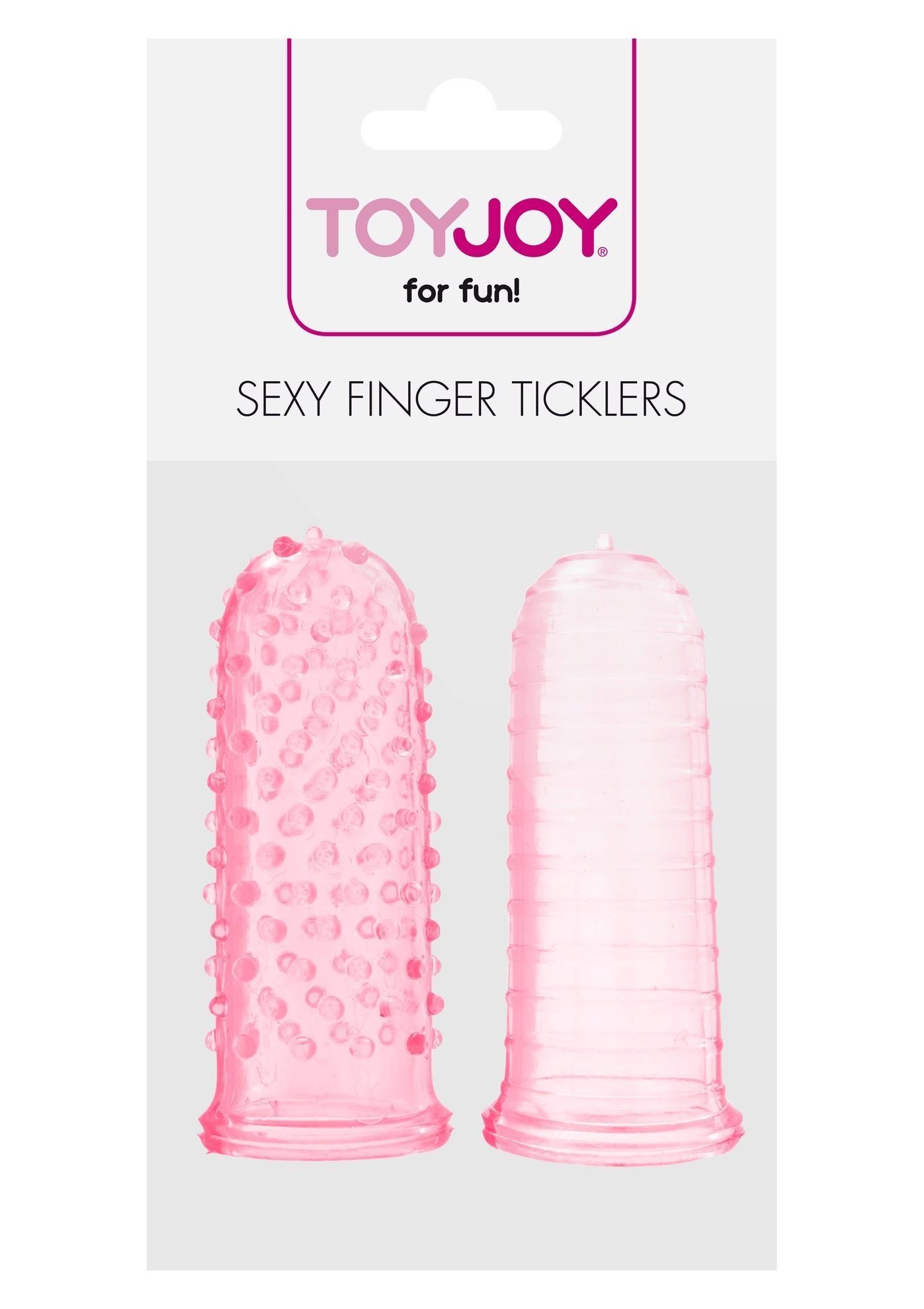 Насадка на палец Toy Joy Sexy Finger Ticklers, 2 шт (розовый)