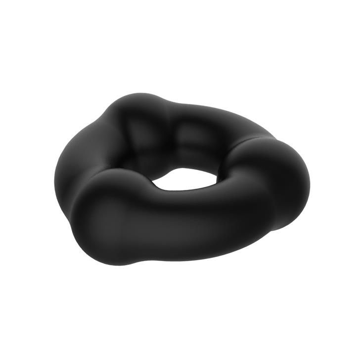 Эрекционное кольцо Crazy Bull Super Soft Ring, 5.4 см (черный)