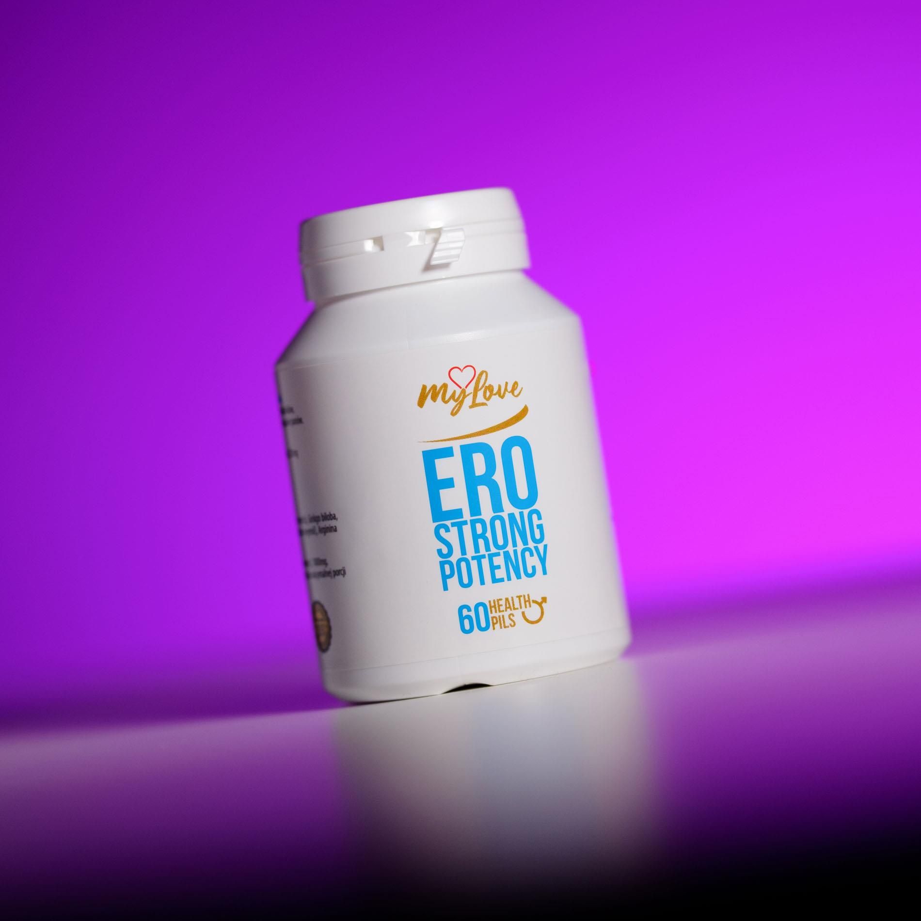 Таблетки для мужской потенции MyLove Ero Strong Potency, 60 шт