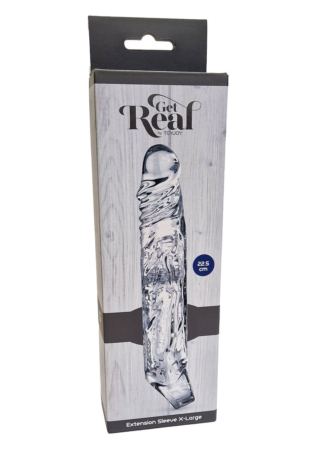 Насадка на пеніс ToyJoy Get Real Extension Sleeve XL, 22.5 см (прозорий)