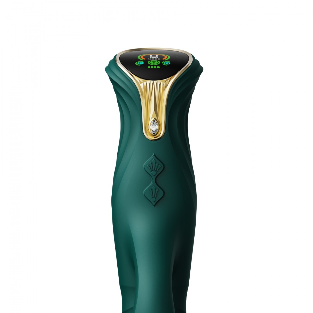 Вибратор-кролик Zalo Mose Rabbit Thruster, 25,7 см (зеленый)