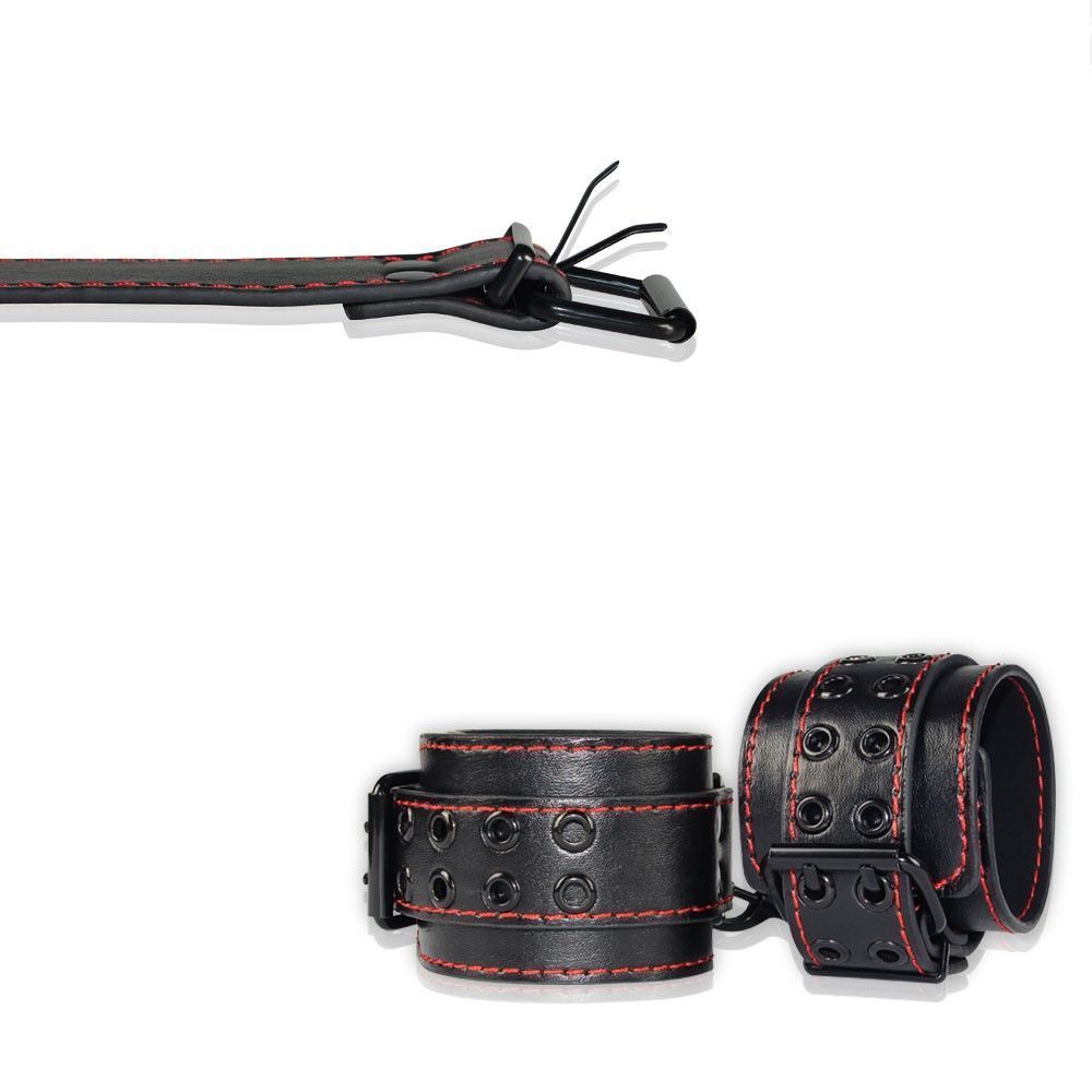 Наручники Bondage Fetish Pleasure Handcuffs (черный)