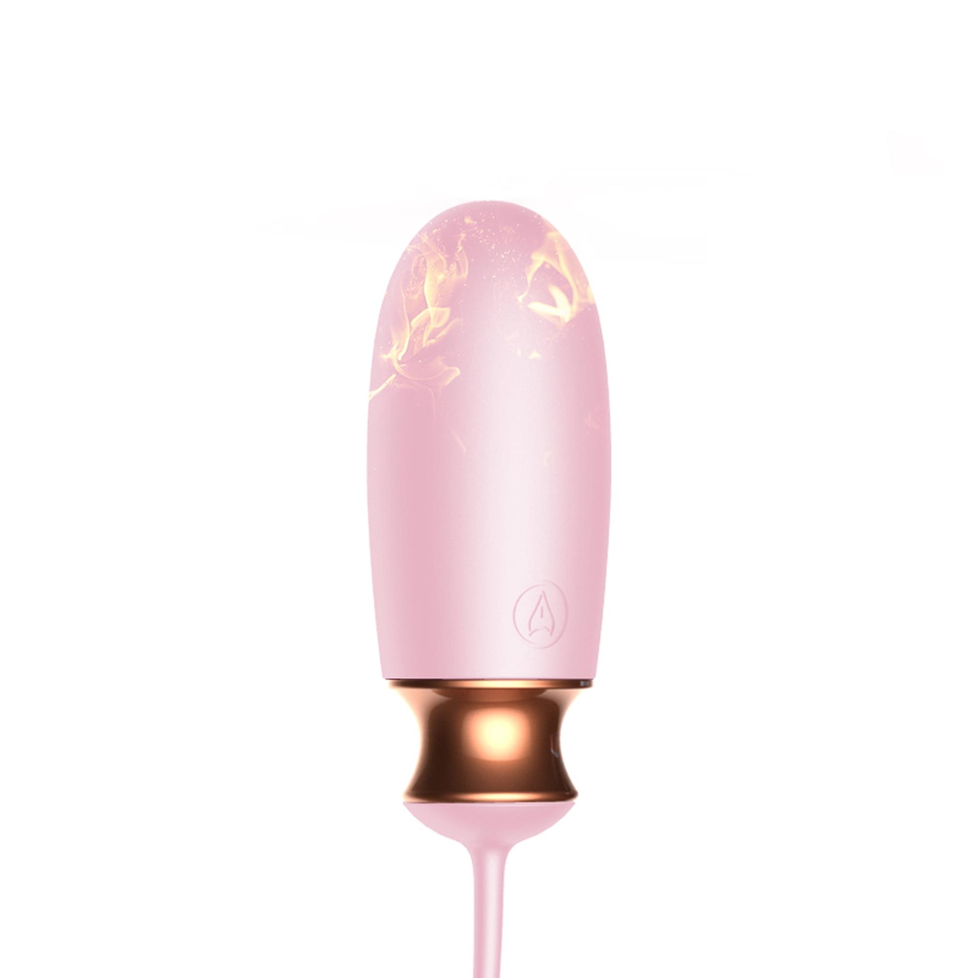 Виброяйцо FoxShow Love Egg, 15 см (розовый)