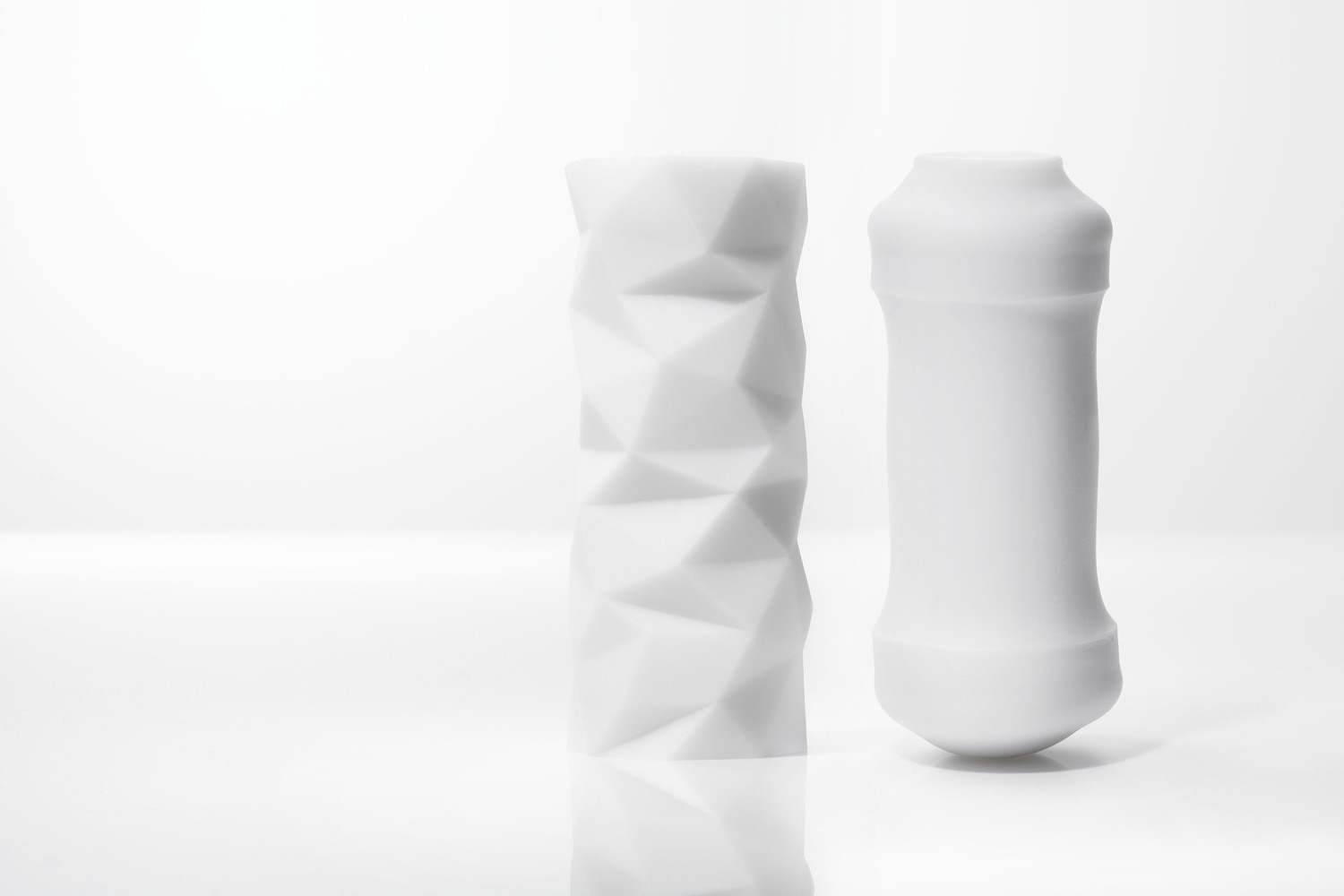 Мастурбатор Tenga 3D Polygon (белый)