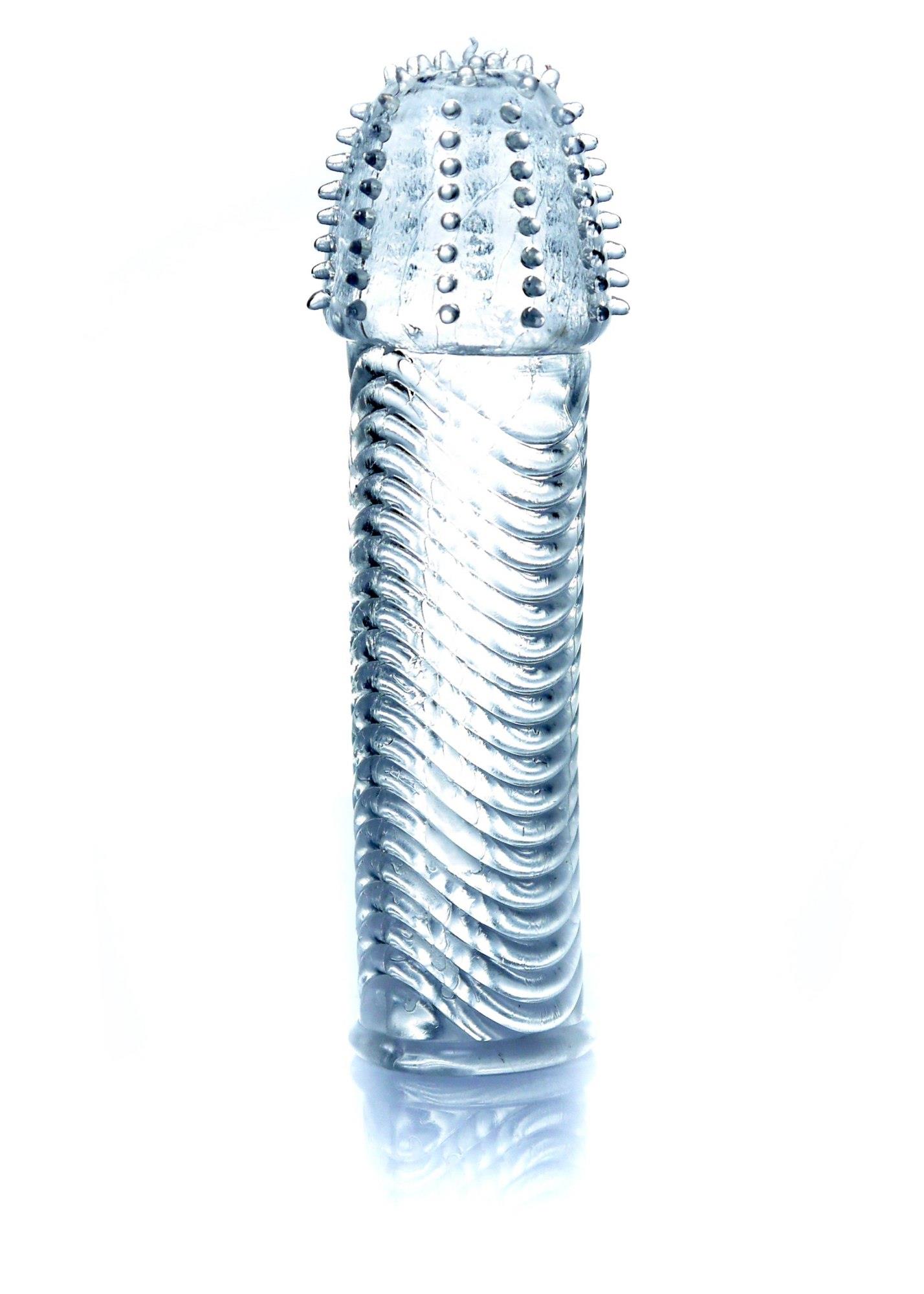 Насадка на пенис B - Series EasyLove Stymulator-Penis Sleeve, 14 см (прозрачный)