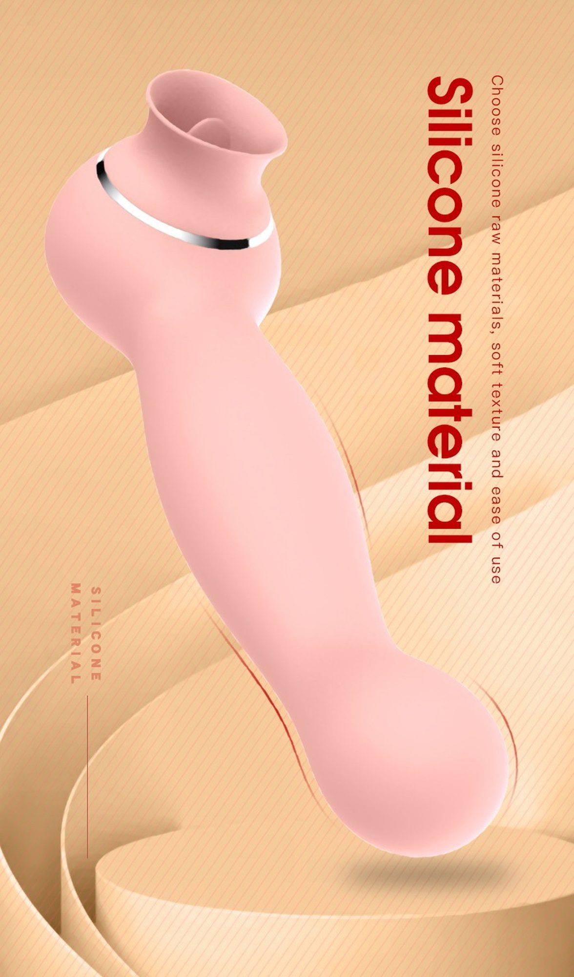 Вакуумный стимулятор клитора с вибрацией B - Series Lyla Lauren (розовый)