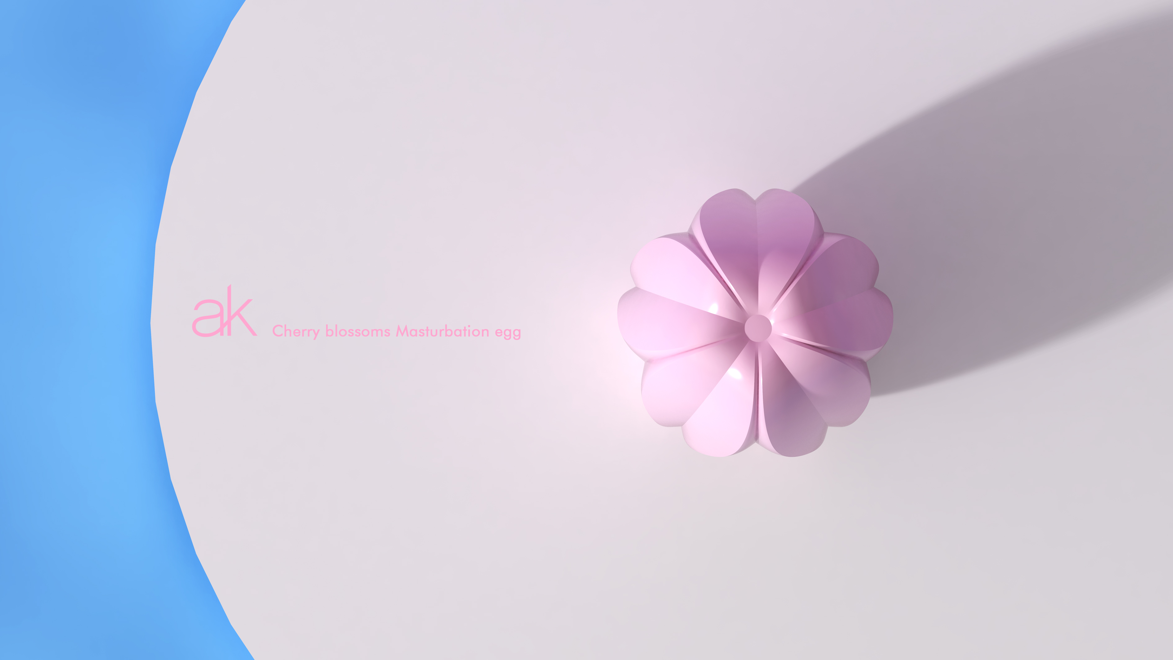 Мастурбатор After Kiss Cherry Blossom Masturbation Egg - Brush (рожевий)