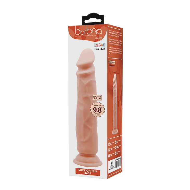 Фаллоимитатор Barbara Alcmene Dildo 9,8", 25 см (телесный)